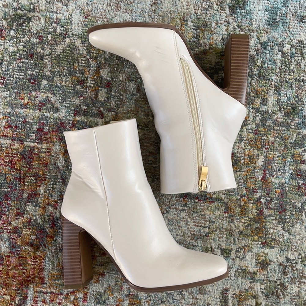 Slightly worn Amber Booties
